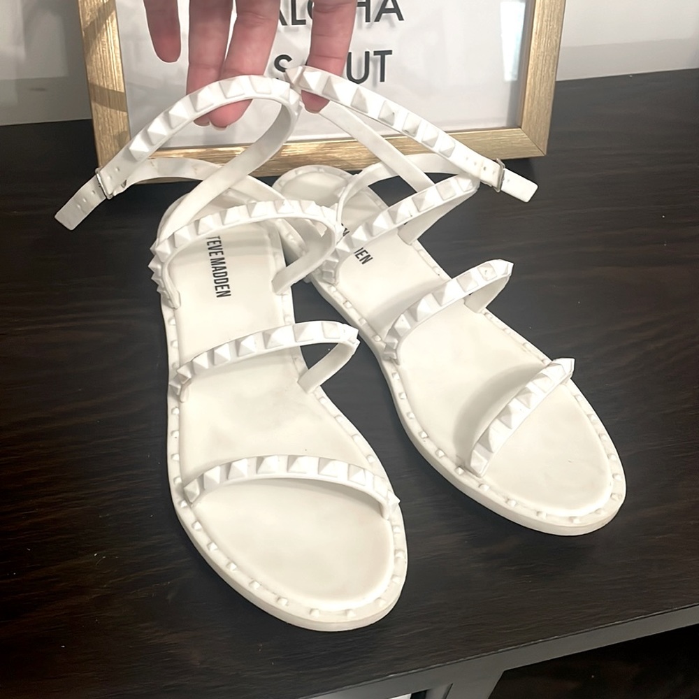 Steve Madden jelly spike ankle sandals